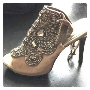 Sam Edelman slingback peeptoe shoes